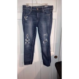 American Eagle Jean Jeggings Size 14